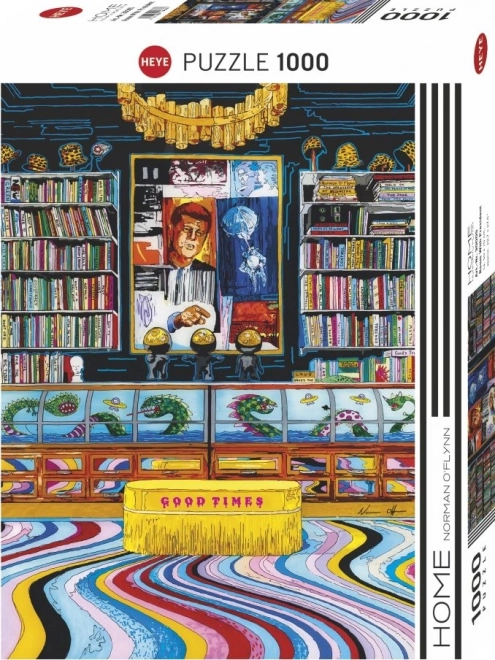 HEYE Puzzle: Pokój z prezydentem - 1000 elementów