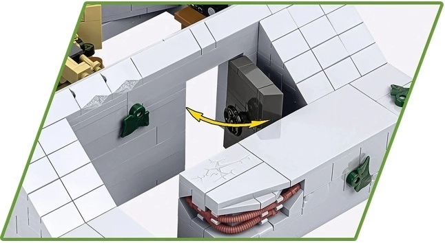 Bunkier Regelbau 667 z Klocków COBI
