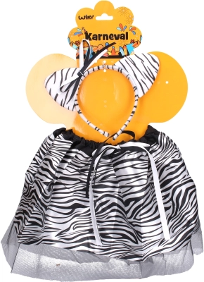 Karnawałowy kostium zebra dla dzieci