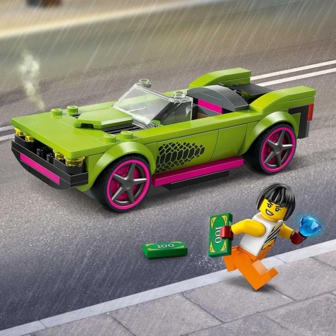 LEGO® City 60415 Pościg policyjnego samochodu i auta sportowego