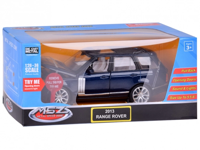 Kolekcjonerski samochodzik Range Rover 2013