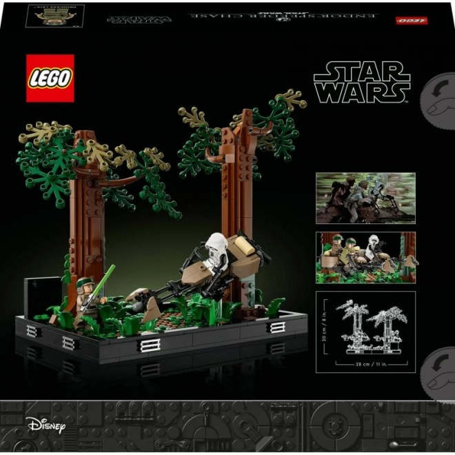 LEGO® Star Wars™ 75353 Pościg na ścigaczach na planecie Endor™ – diorama