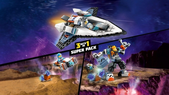 LEGO City 30663 Kosmiczny latający motocykl