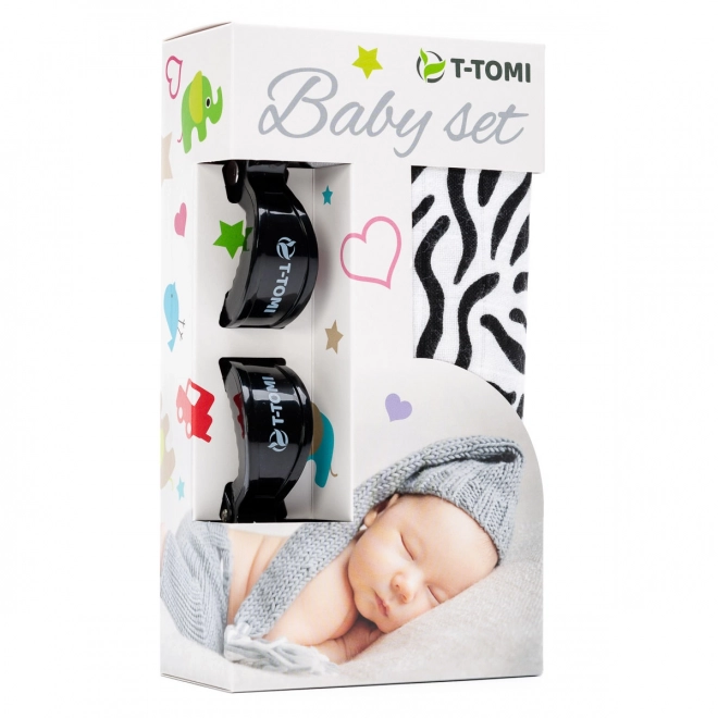 ZESTAW BABY T-TOMI - Zebra