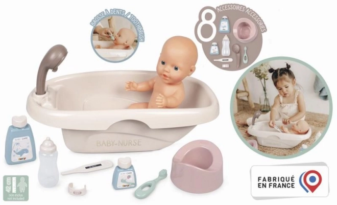 Wanienka dla niemowląt z akcesoriami Smoby Baby