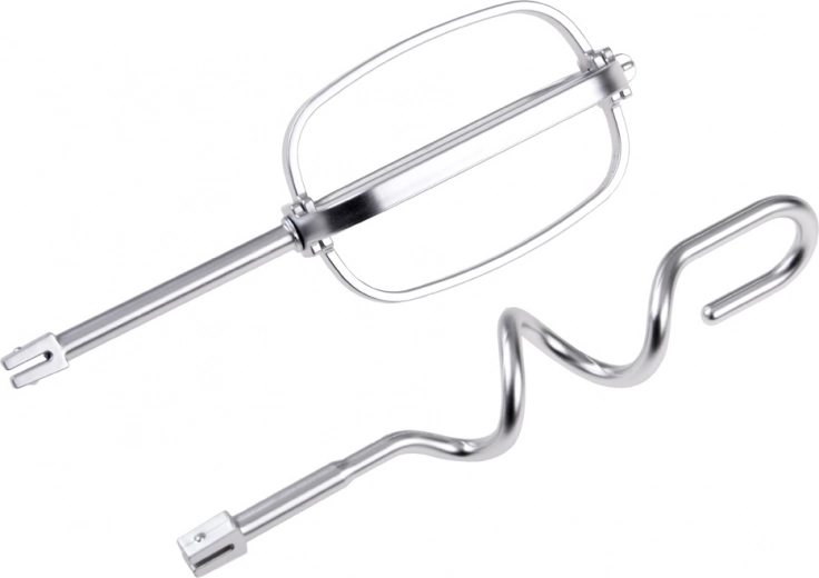 Dwie wymienne końcówki i misa w zestawie