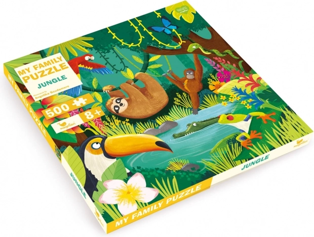 Magellan rodzinne puzzle dżungla – 500 elementów