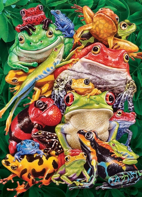 Puzzle Żabi Biznes 1000 Elementów