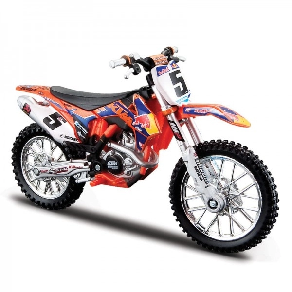 Bburago Red Bull Factory KTM Racing motocykl 1:18, różne rodzaje