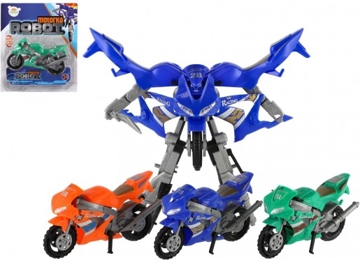 Motocykl transformujący się lub robot TEDDIES