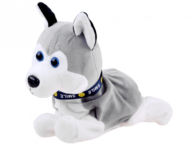 Interaktywny pluszowy pies Husky