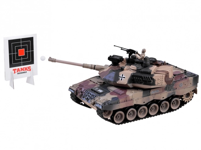 Duży zdalnie sterowany czołg LEOPARD RC0106