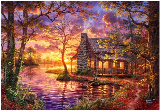 Puzzle Ukryte miejsce – 500 elementów – Anatolian
