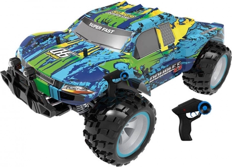 RC auto 1:18 DOUBLE EAGLE buggy 4x4 zielone – wysoka prędkość