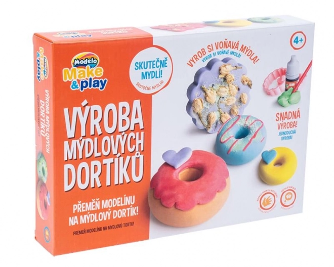 Produkcja mydeł w kształcie deserów