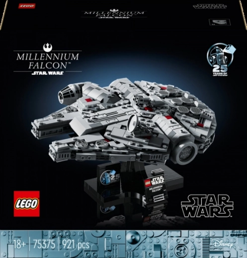 Lego Star Wars 75375 Sokoł Millennium – kolekcjonerski model dla dorosłych