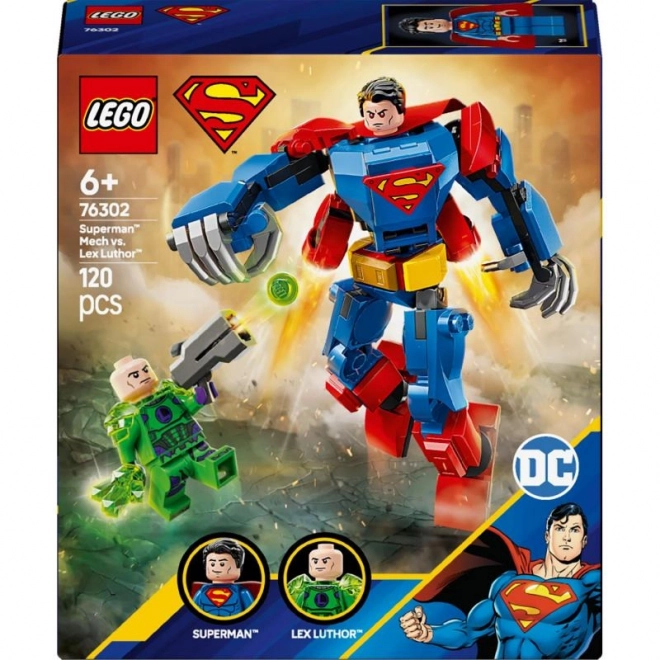 Mech Supermana przeciwko Lex Luthorowi