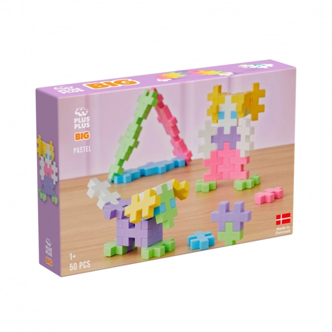Kreatywny zestaw Plus-Plus BIG Pastel dla dzieci