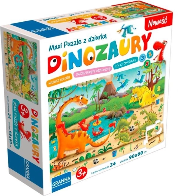 Dinozaury Maxi układanka