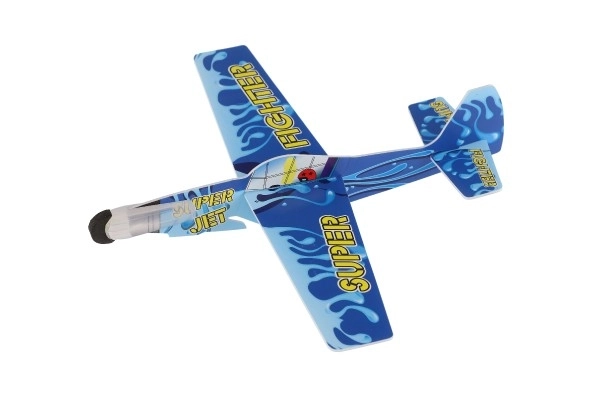 Samolot rzutka piankowy 18cm mix rodzajów w woreczku
