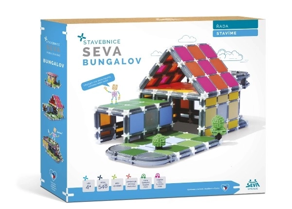 Klocki SEVA Budujemy Bungalow
