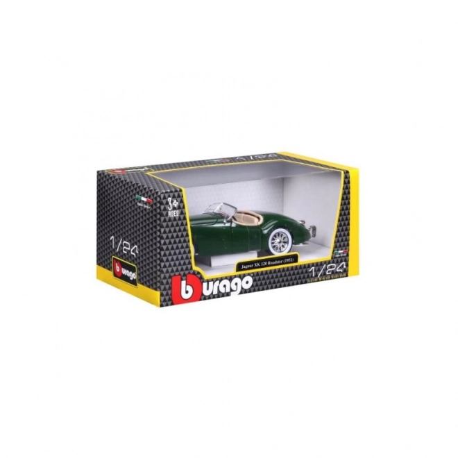 Bburago 1:24 Jaguar XK 120 Roadster (1951) zielony 18-22018