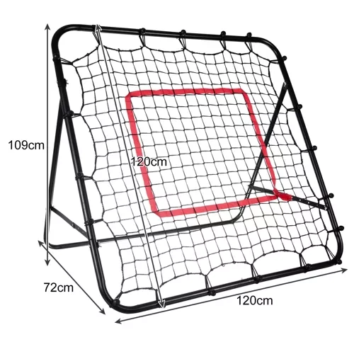 Piłkarski rebounder z tarczą Trizand