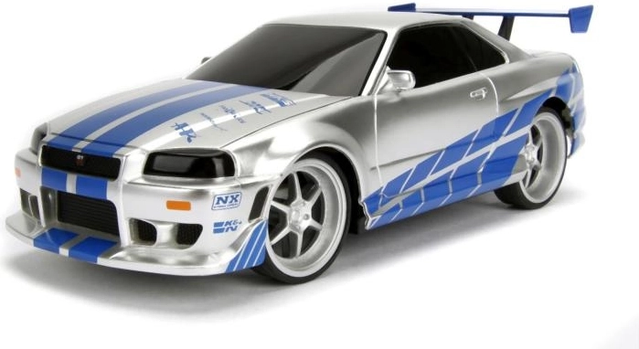 Autentyczny filmowy design Skyline GT‑R R34