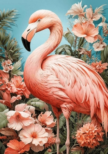Puzzle Cherry Pazzi Flamingo 1000 elementów