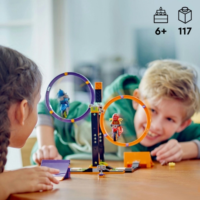 LEGO® City 60360 Kaskaderskie wyzwanie z kręcącymi się kołami
