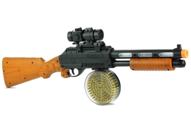 Pistolet Karabiny AK 868-1 Światła Gra 60 cm