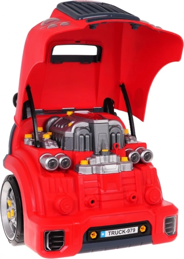 Otwierana maska i rozbieralny silnik