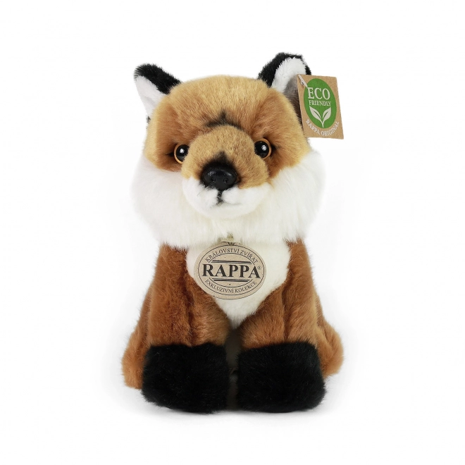 Rappa Pluszowy lis siedzący 18 cm EKOLOGICZNY