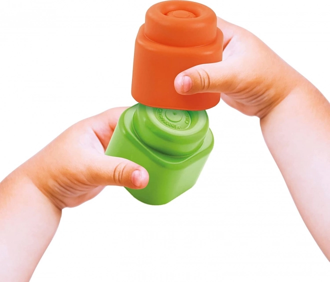 CLEMENTONI SOFT CLEMMY Miękka piłka sensoryczna z klockami