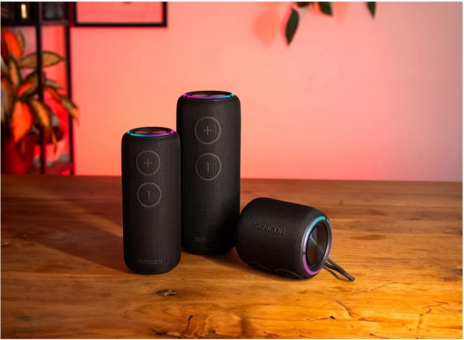 Bezprzewodowy głośnik Bluetooth Sencor Sirius 2 z oświetleniem LED i funkcją TWS