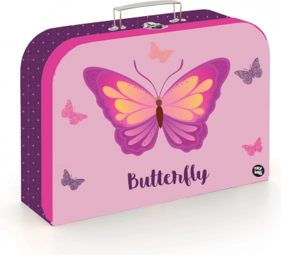 Dziecięca walizeczka Motyl 34 cm
