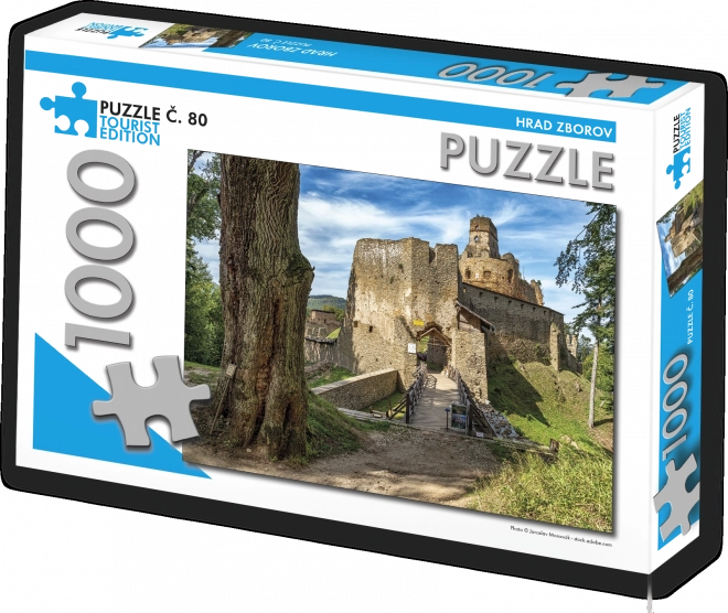 Edycja turystyczna puzzle Hrad Zborov 1000 kawałków