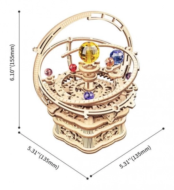 RoboTime 3D puzzle pozytywka Historyczny zegar astronomiczny