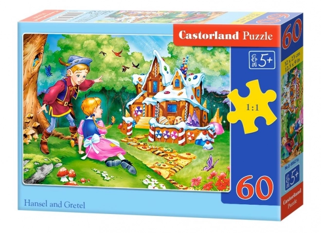 Puzzle piernikowa chatka 60 elementów