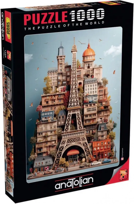 Puzzle Wieża Eiffla 1000 elementów