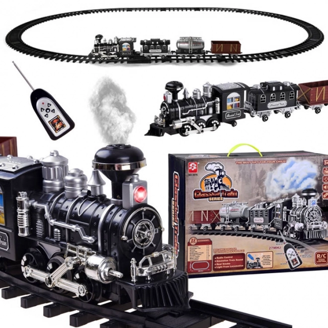 RC0612 Lokomotywa z wagonami na zdalne sterowanie