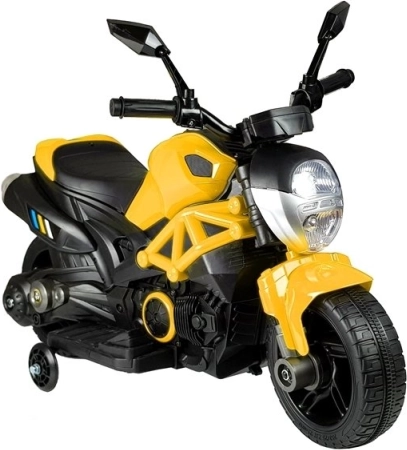 dziecięcy elektryczny motocykl GTM1188 żółty