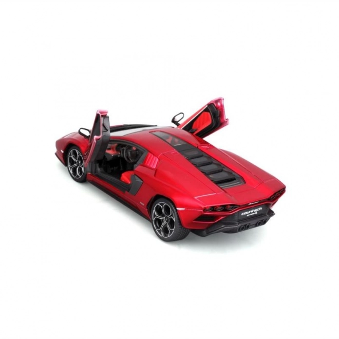 Bburago 1:24 Plus - Lamborghini Countach LPI 800-4 - Czerwony