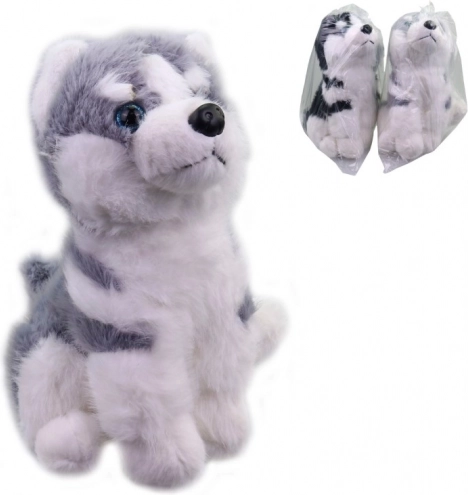 Pluszowy piesek Husky 25 cm