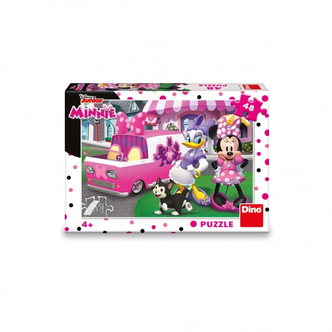 Puzzle Minnie i Daisy - 48 elementów