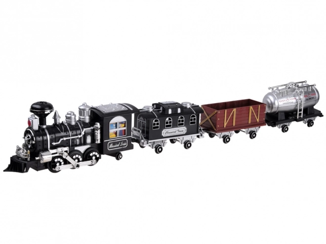 RC0612 Lokomotywa z wagonami na zdalne sterowanie