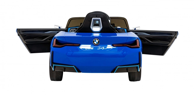 Samochód dziecięcy na baterię BMW i4 – Niebieskie