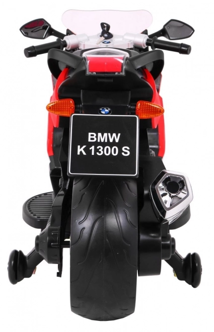 Dziecięcy motocykl BMW K1300S na baterie czerwony