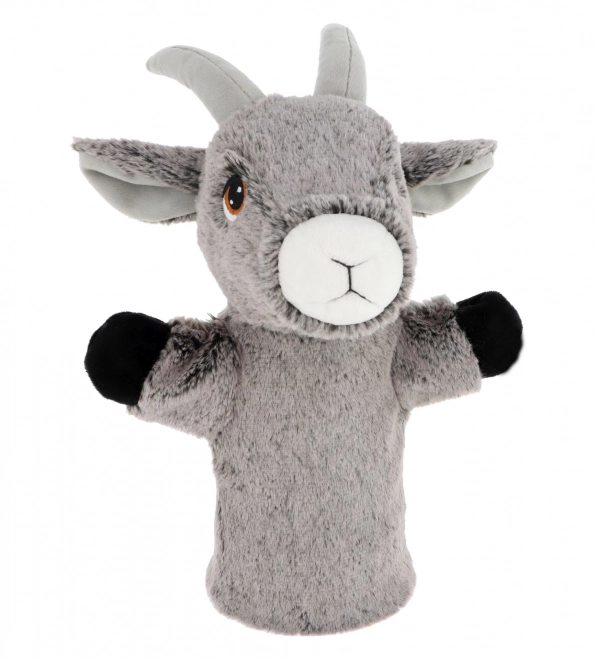 Keel Toys SE3077-1 Keeleco Koza - eko pluszowy pacynka na rękę 27 cm