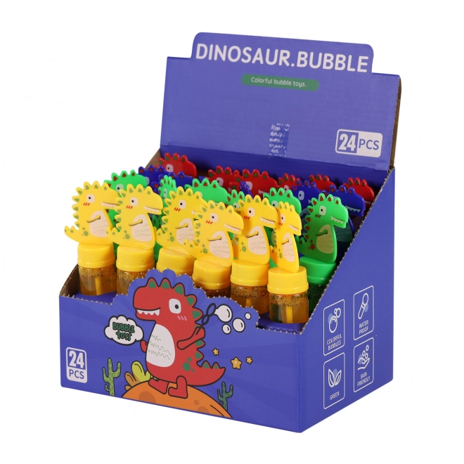 Bańki mydlane dinozaur